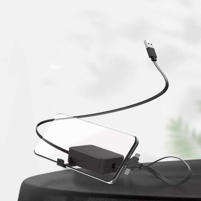 4-in-1-einziehbares USB-Kabel, kreatives Macaron-Typ-C-Mikrokabel für iPhone - Kreativkauf.SI