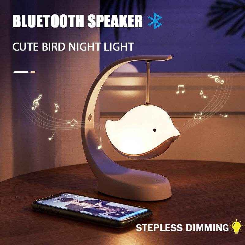 LED Nachtlicht Vogel - Lustiger Vogel für sanfte nächtliche Beleuchtung - Kreativkauf.SI