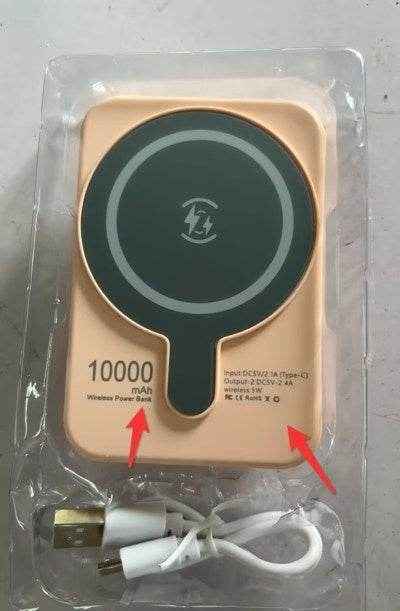 Mini Schnelllade Magnet Wireless Powerbank 5000 MAh - Kreativkauf.SI