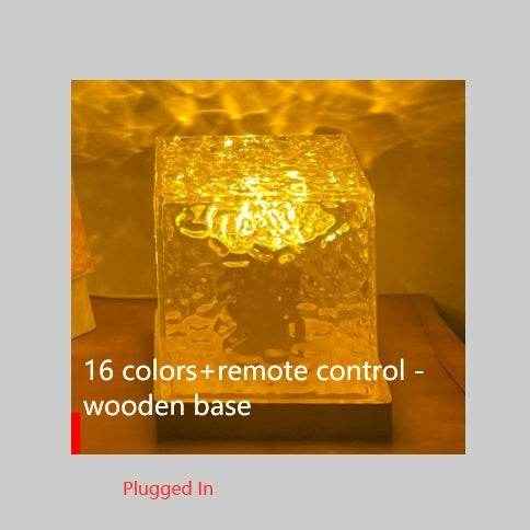 LED Wasserwellen- Umgebungsnachtlicht - Kreativkauf.SI