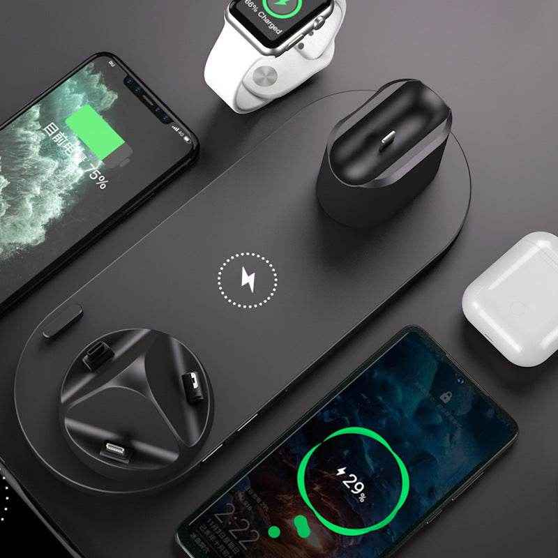 Drahtloses Ladegerät für I Phone, Telefon, Smartwatch - Kreativkauf.SI