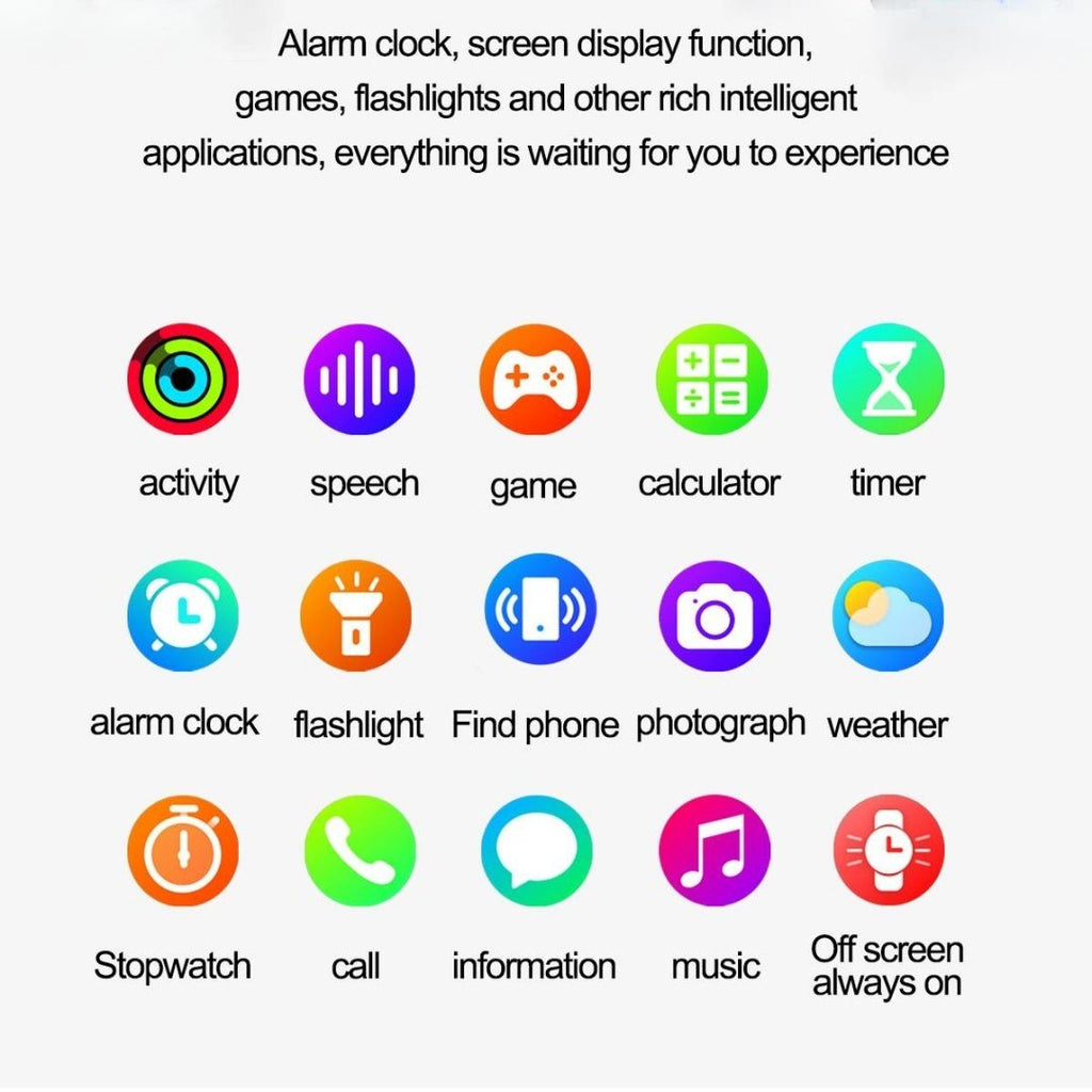 2025 Smartwatch für Fitness & Gesundheit – Herzfrequen - Si.Kreativkauf