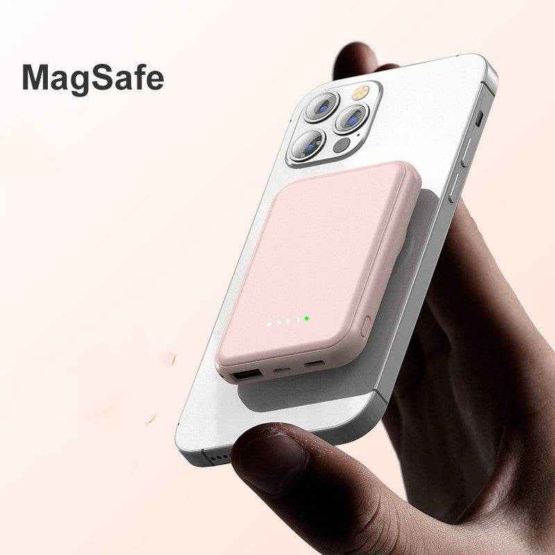 Mini Schnelllade Magnet Wireless Powerbank 5000 MAh - Kreativkauf.SI