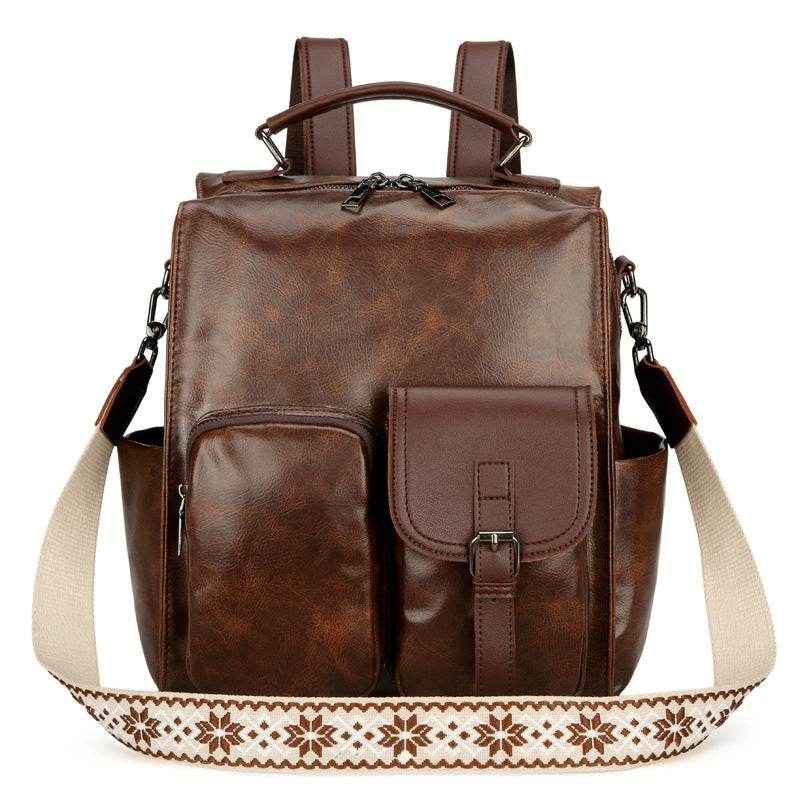 Lässiger Rucksack im Retro Style für jeden Anlass - Kreativkauf.SI