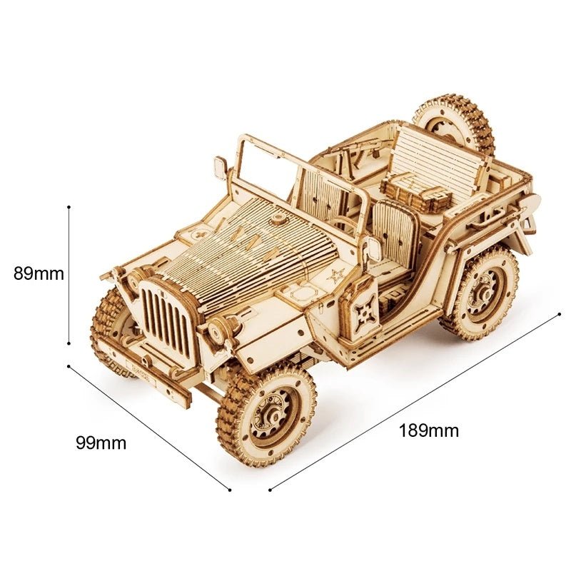 3D Holzpuzzle Modellspielzeug MC701 für kreatives Lernen und motorische Fähigkeiten - Si.Kreativkauf