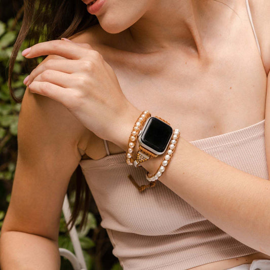 Handmade Pearl Strap For Men And Women - Kreativkauf.SI