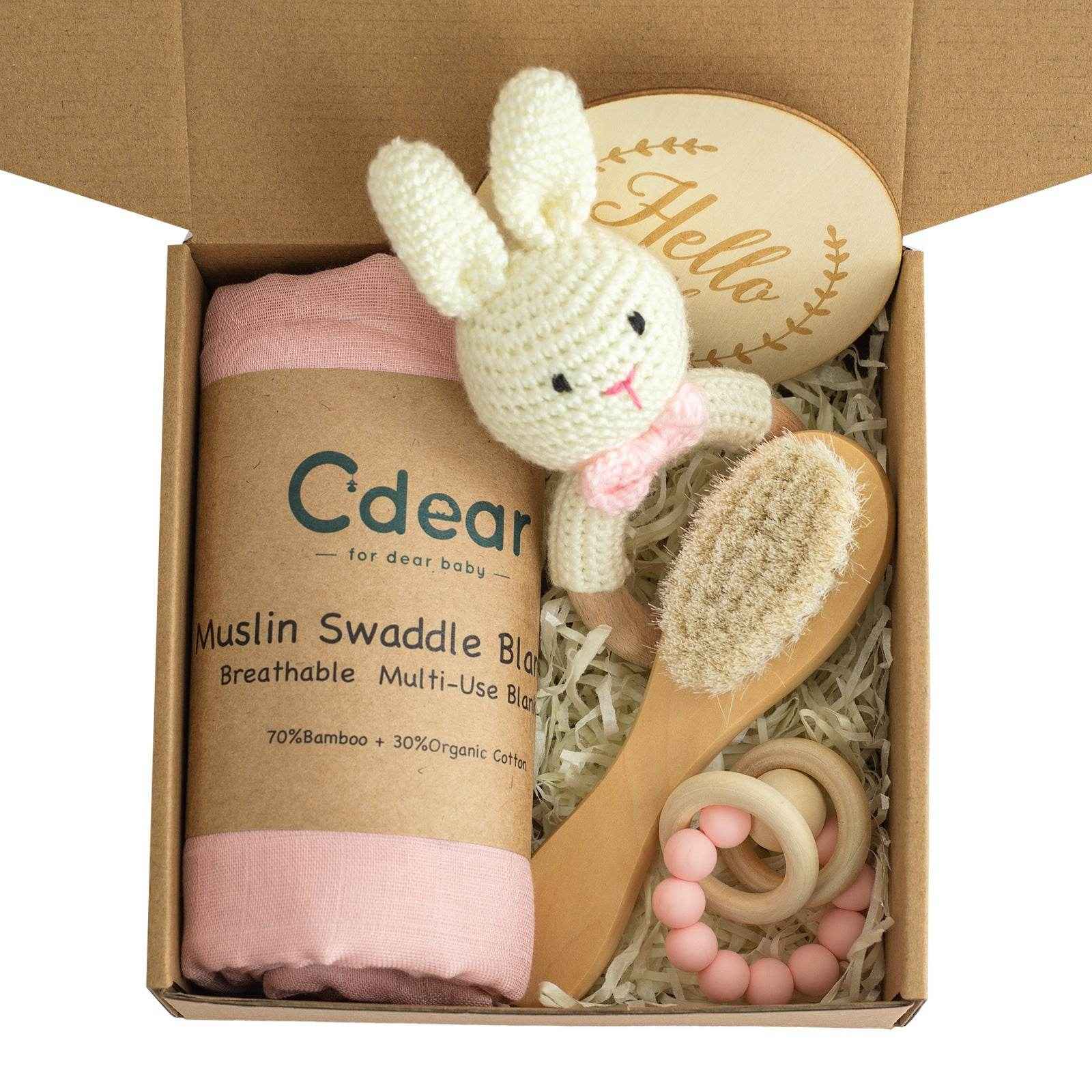 Baby Beißspielzeug für eine gesunde Zahnentwicklung im Geschenkset - Kreativkauf.SI
