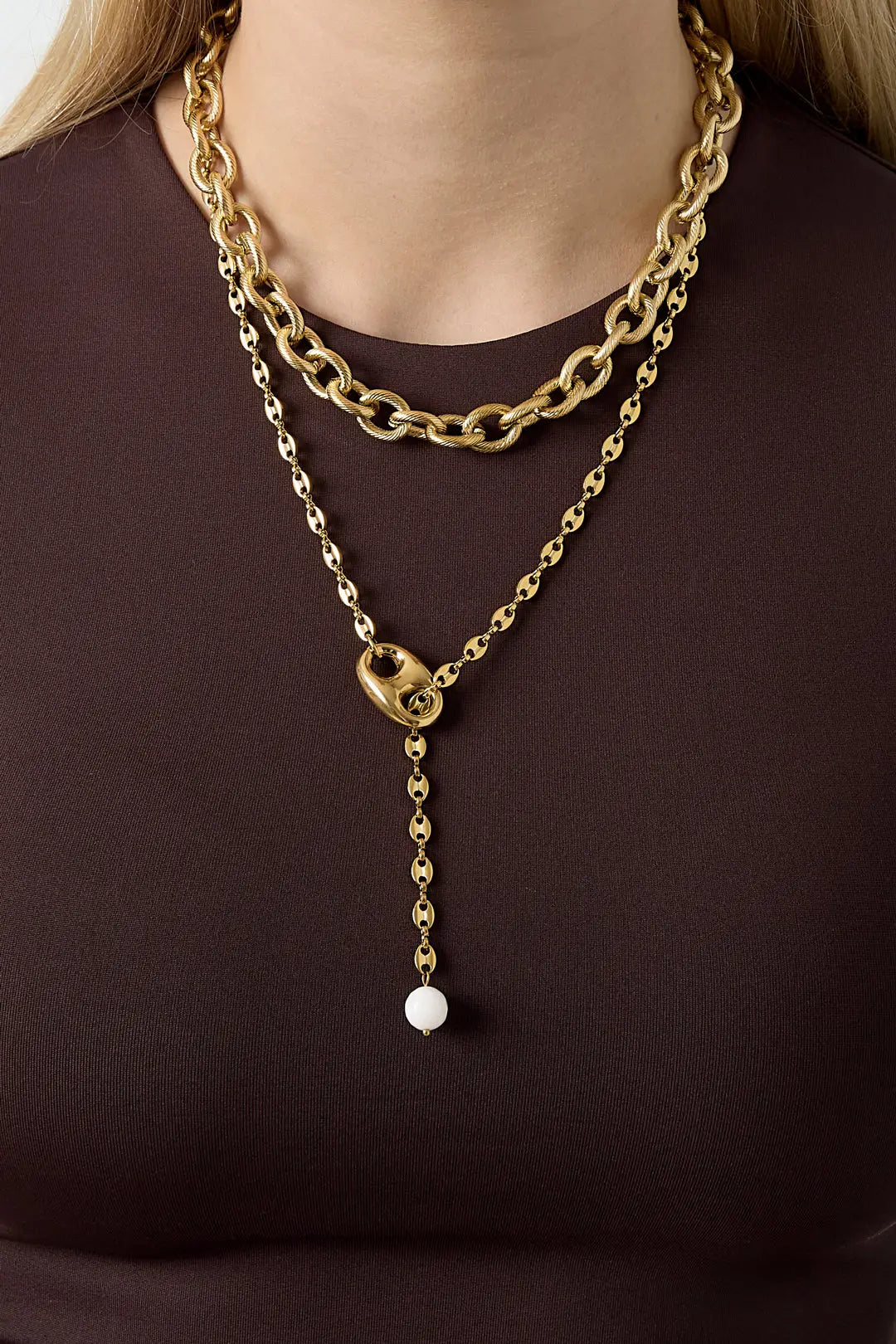 Stainless Steel Chain Necklaces Chain Simple Daily Simple Series Women's jewelry