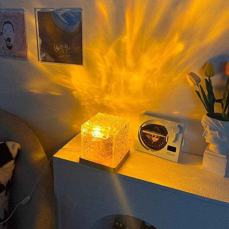 LED Wasserwellen- Umgebungsnachtlicht - Kreativkauf.SI
