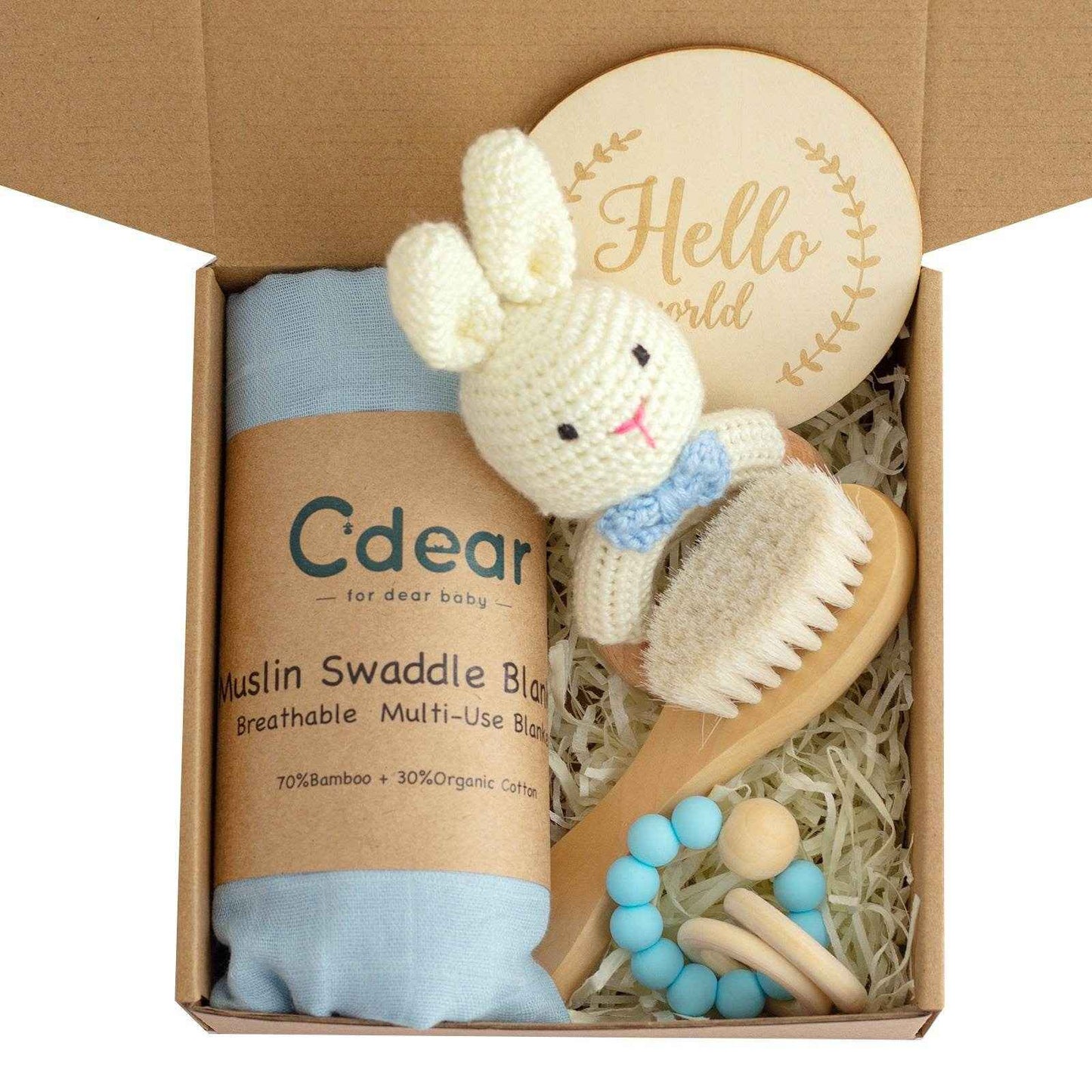 Baby Beißspielzeug für eine gesunde Zahnentwicklung im Geschenkset - Kreativkauf.SI