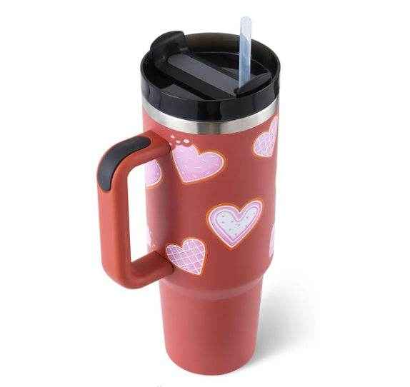 1,2 l großer Thermobecher aus Edelstahl und vielen Designs - Kreativkauf.SI