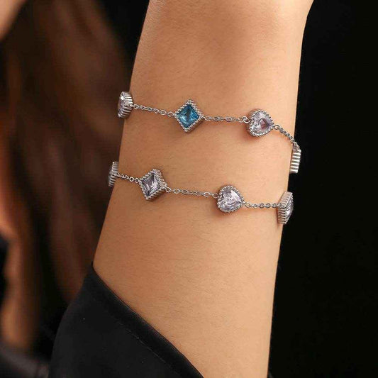 Zirkon Armband Love - Elegantes Armband für Liebhaber - Kreativkauf.SI