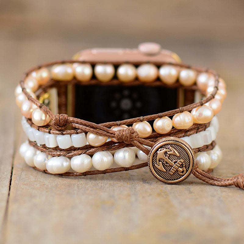 Handmade Pearl Strap For Men And Women - Kreativkauf.SI