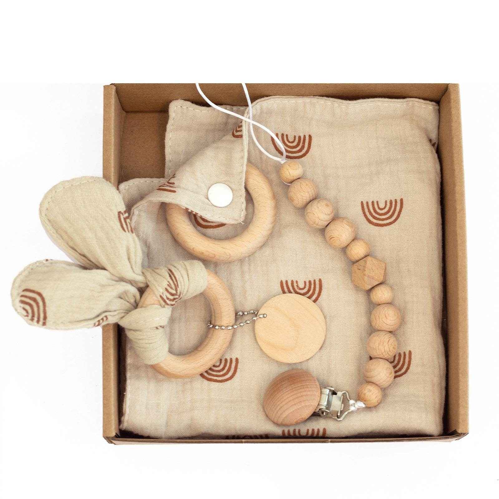 Baby Beißspielzeug für eine gesunde Zahnentwicklung im Geschenkset - Kreativkauf.SI