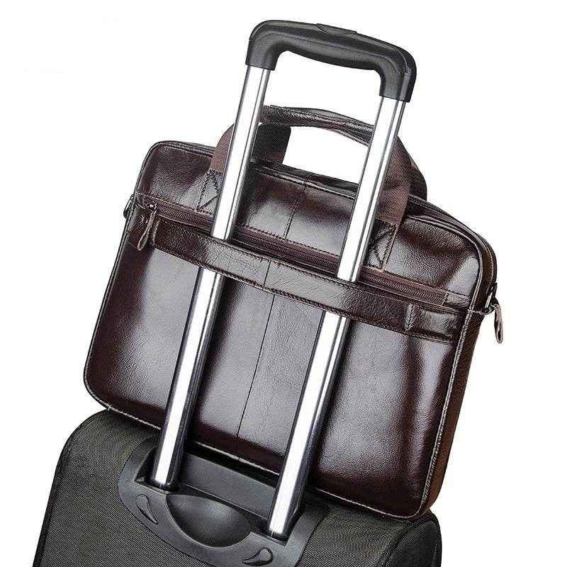 Elegante Herren Aktentasche aus Leder für den modernen Mann - Kreativkauf.SI