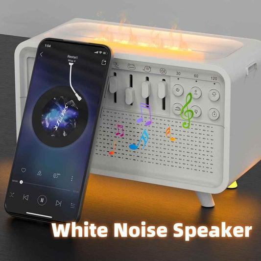 3 In 1 Bluetooth Lautsprecher, Nachtlicht und Luftbefeuchter (Diffuser für Aromaöl) - Kreativkauf.SI