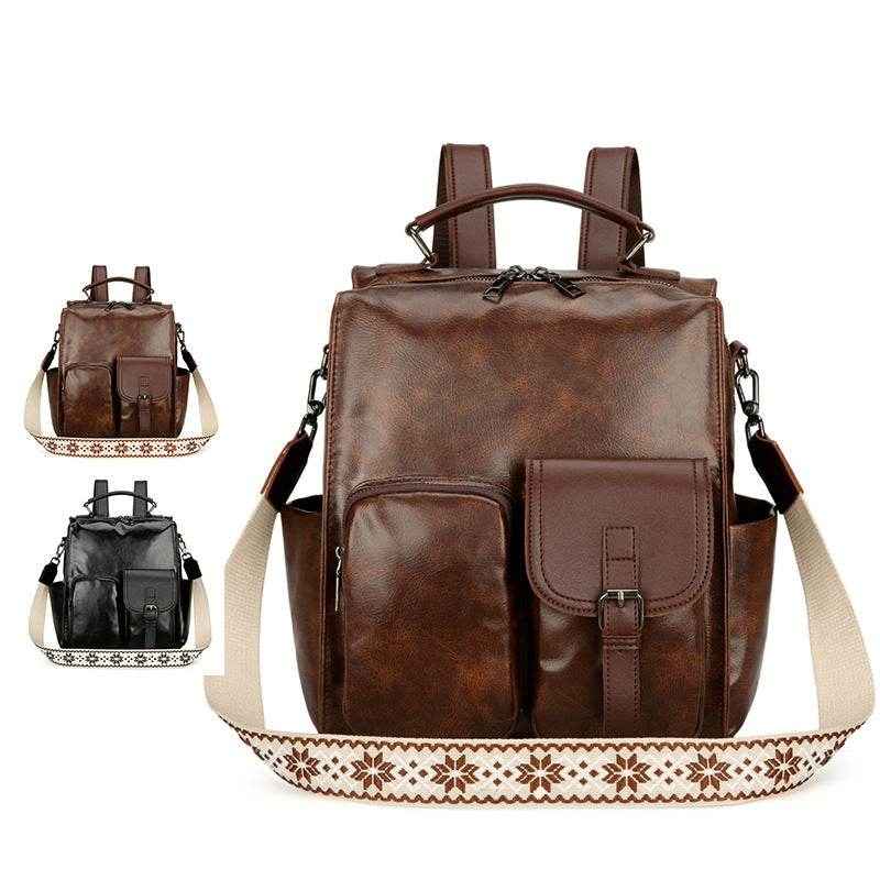 Lässiger Rucksack im Retro Style für jeden Anlass - Kreativkauf.SI