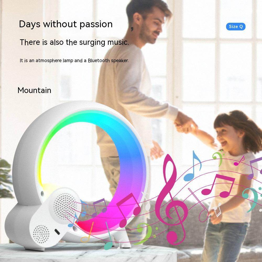 Kreativer Wecker mit Bluetooth, Audio und buntem Atmosphärenlicht - Kreativkauf.SI