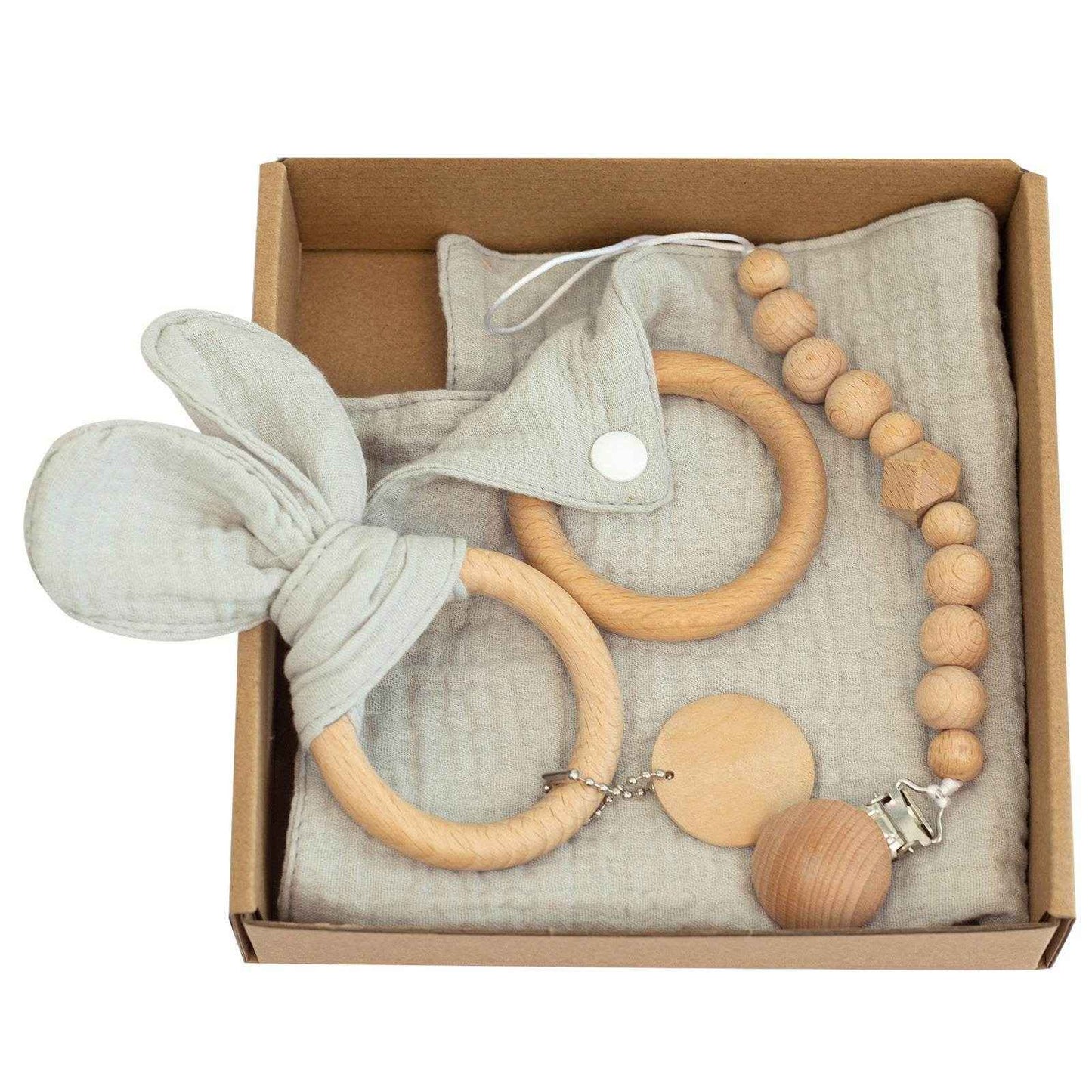 Baby Beißspielzeug für eine gesunde Zahnentwicklung im Geschenkset - Kreativkauf.SI