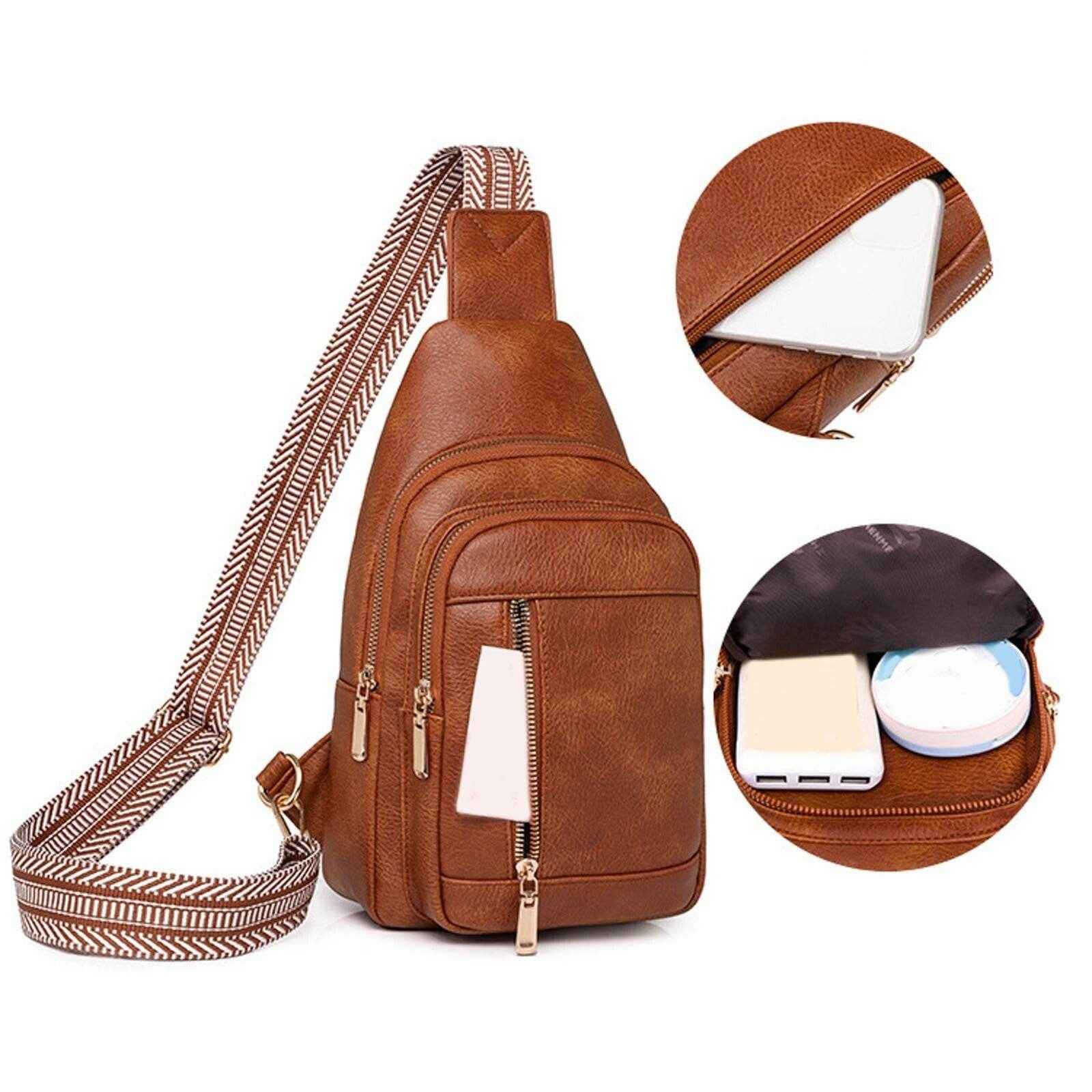 Damen Crossbag aus Leder - Elegante Handtaschen für jeden Anlass - Kreativkauf.SI