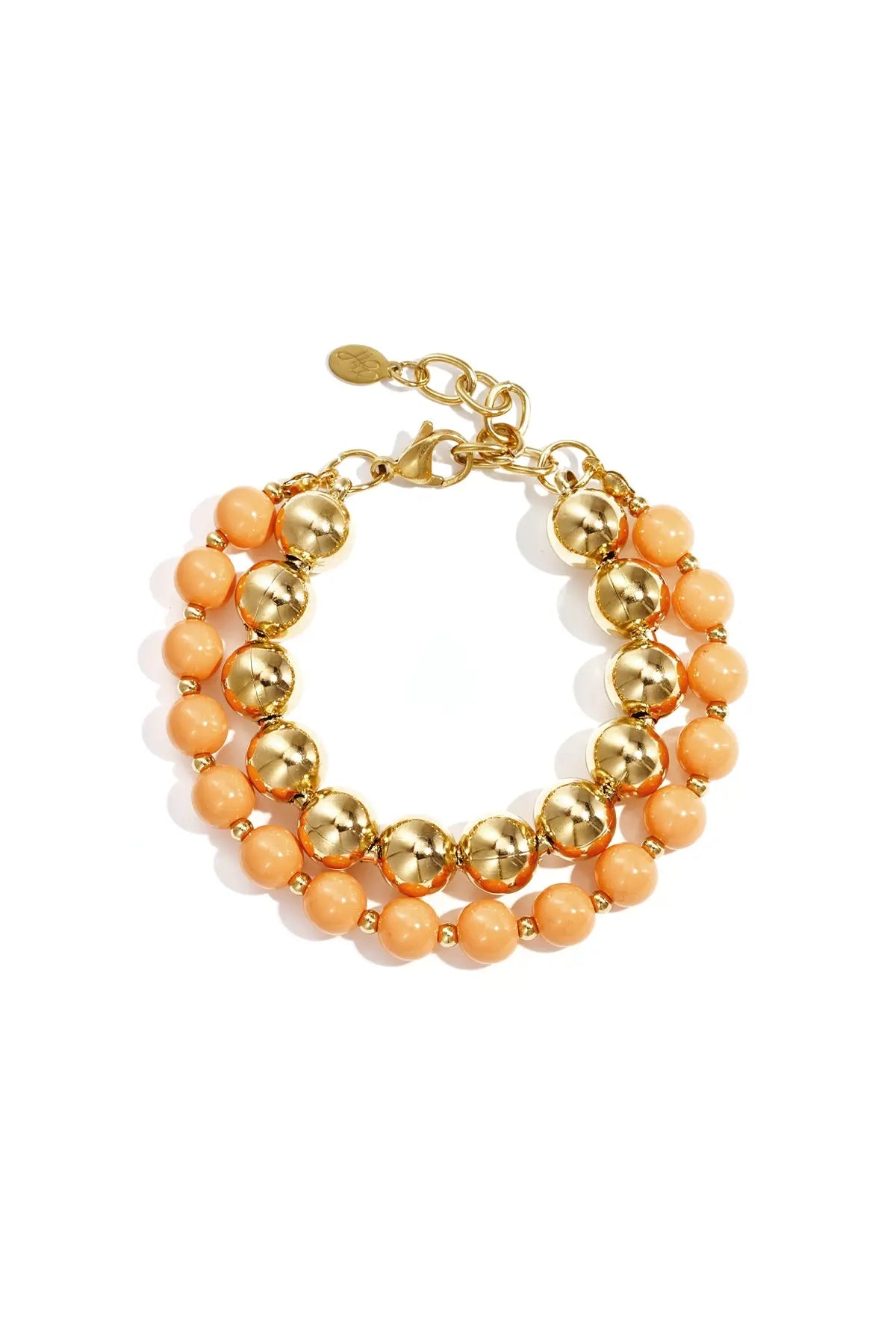 Gliederarmbänder aus Perlen