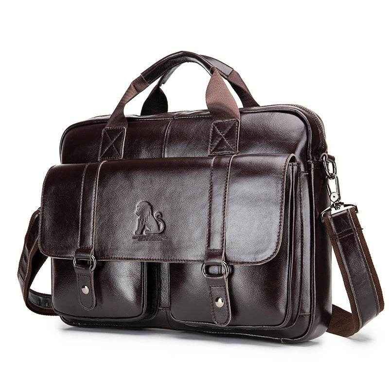 Elegante Herren Aktentasche aus Leder für den modernen Mann - Kreativkauf.SI