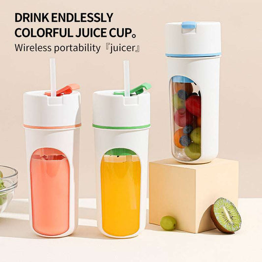Kitchen Electric Juicer USB Charging Wireless Juices Blender Fruit Orange Mixer Squeezer Machine Ice Crush Cup Food Processor - Kreativkauf.SI