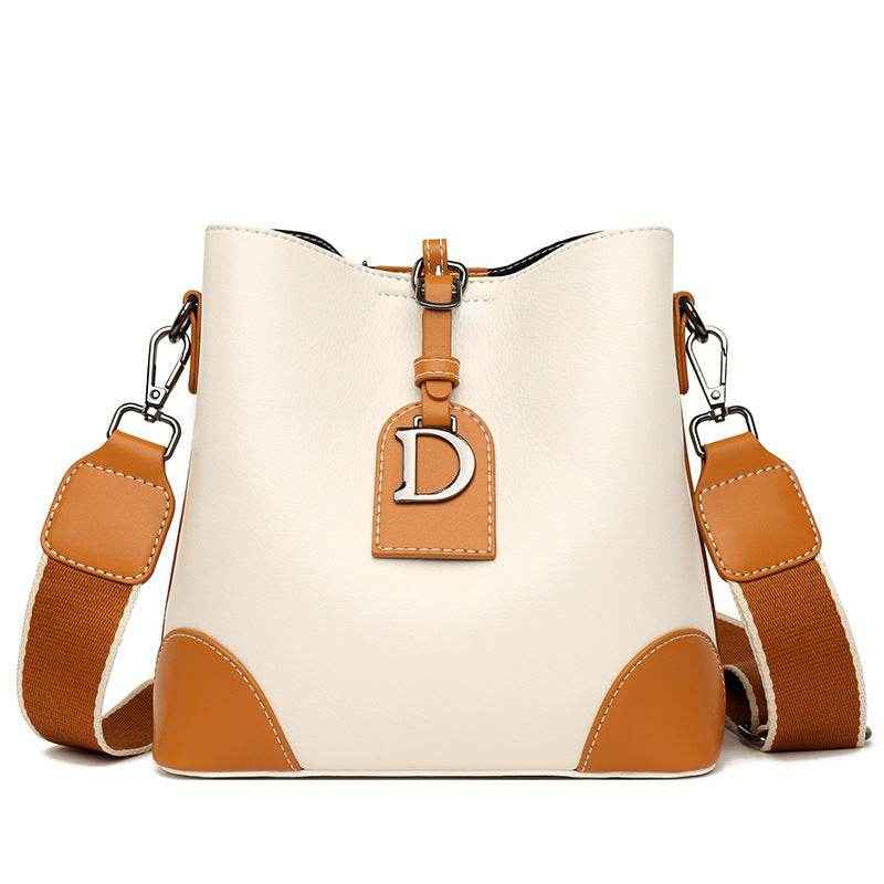 Retro Umhängetasche aus weichem Leder - Stilvolle Retro Lederhandtasche - Kreativkauf.SI