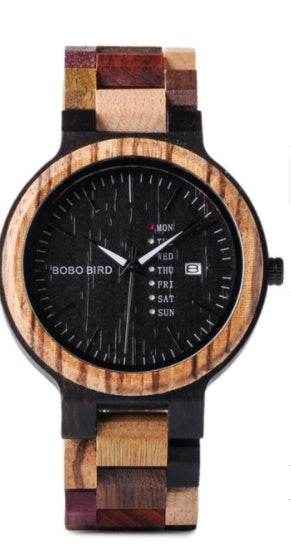 Uhren mit Vogel Lederband für stilvolle Eleganz - Kreativkauf.SI