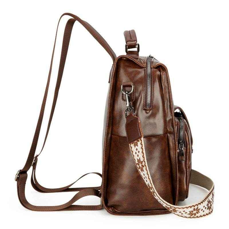 Lässiger Rucksack im Retro Style für jeden Anlass - Kreativkauf.SI