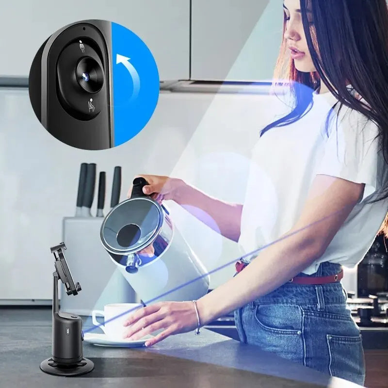 Handystativ mit 360 Grad Automatische Gesichtsverfolgung - Kreativkauf.SI
