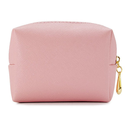 Achteckige Kosmetiktasche aus PU - Leder, schlichtes Design - Si.Kreativkauf