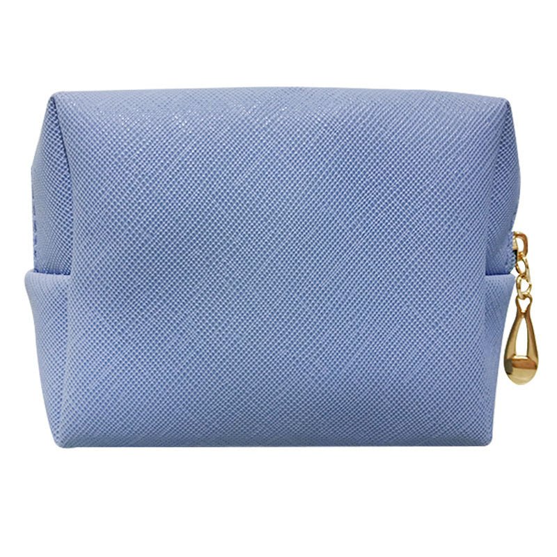 Achteckige Kosmetiktasche aus PU - Leder, schlichtes Design - Si.Kreativkauf