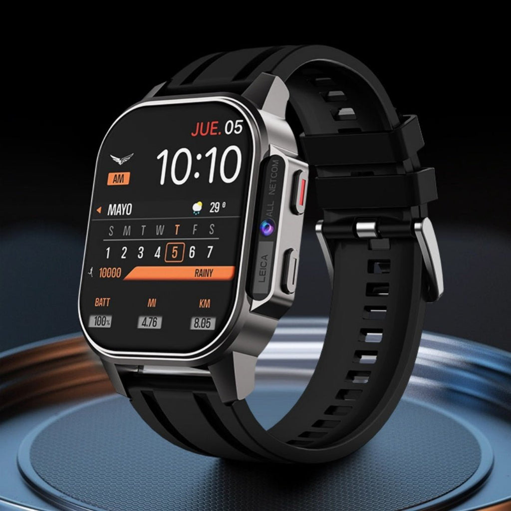 Android Smartwatch mit vollem Netcom, Fitness - Tracker und Benachrichtigungsfunktion - Si.Kreativkauf