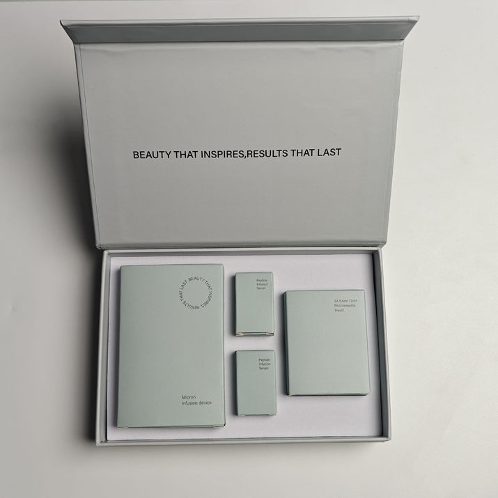 Anti - Aging Hautserum mit Mikronadel - Infusionssystem für straffere und jugendlichere Haut - Si.Kreativkauf