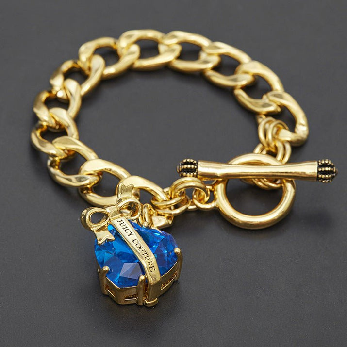 Armband mit Zirkonia - Schleifenanhänger und Krone – Handgefertigtes Schmuckstück für besondere Anlässe - Si.Kreativkauf