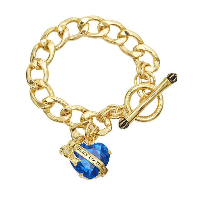 Armband mit Zirkonia - Schleifenanhänger und Krone – Handgefertigtes Schmuckstück für besondere Anlässe - Si.Kreativkauf