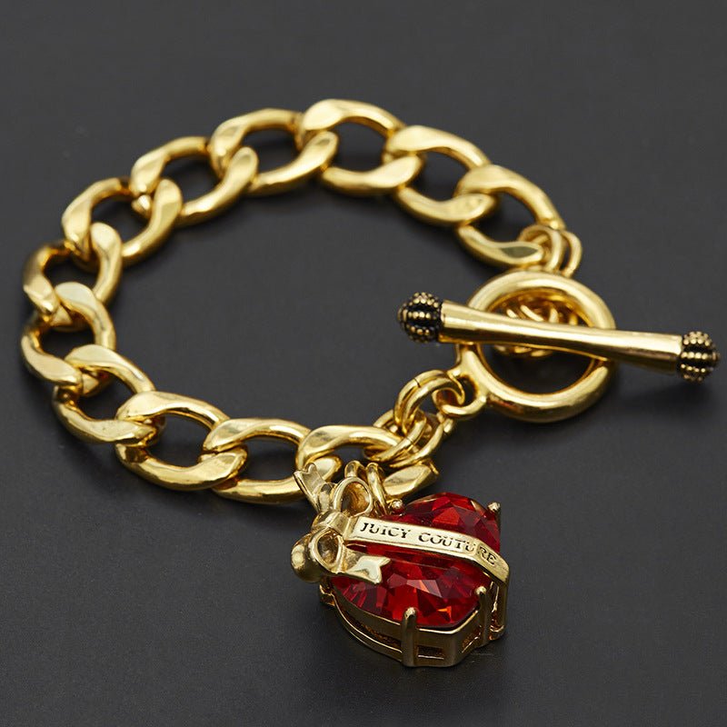 Armband mit Zirkonia - Schleifenanhänger und Krone – Handgefertigtes Schmuckstück für besondere Anlässe - Si.Kreativkauf