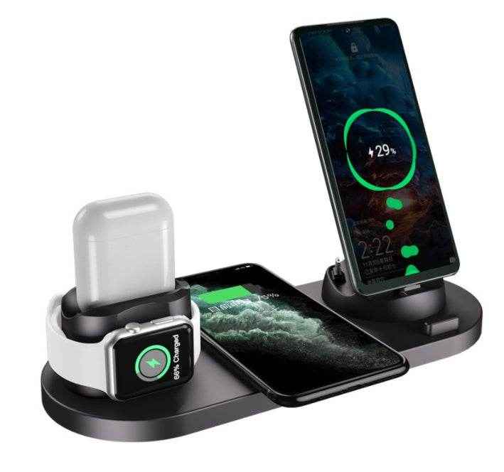 Drahtloses Ladegerät für I Phone, Telefon, Smartwatch - Kreativkauf.SI