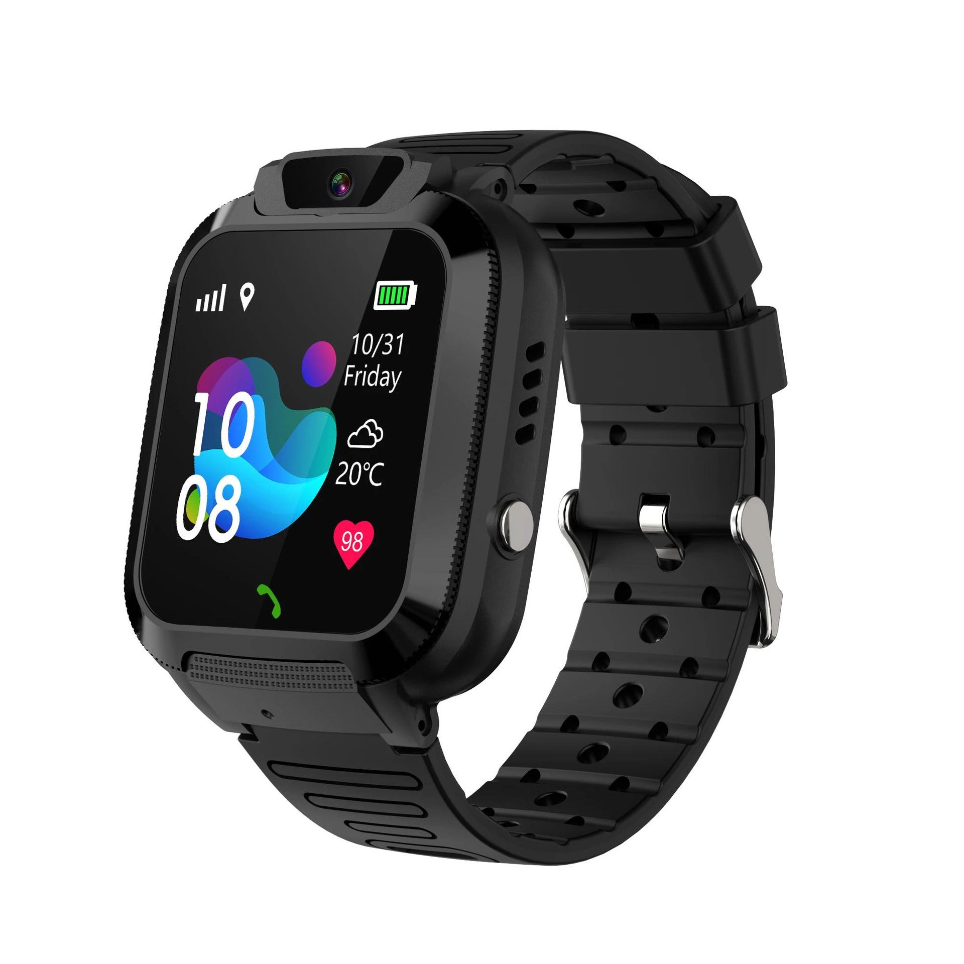 SOS Call LBS Tracker 2G Card-inserting Camera Children Waterproof Watch - Kreativkauf.SI