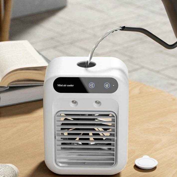 Klimaanlage Luftkühler mit Wasser fürs Büro - Kreativkauf.SI