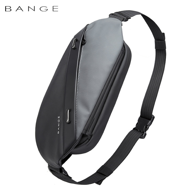 BANGE Outdoor Sport Umhängetasche für Herren - Robuste Crossbody - Tasche für Reisen und Freizeit - Si.Kreativkauf