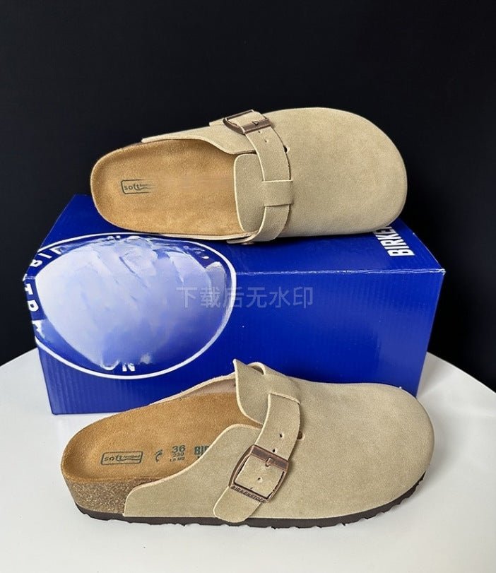 Birkenstock Sandalen aus Leder mit flacher Sohle und anatomischem Fußbett für hohen Tragekomfort - Si.Kreativkauf