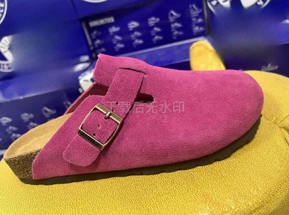 Birkenstock Sandalen aus Leder mit flacher Sohle und anatomischem Fußbett für hohen Tragekomfort - Si.Kreativkauf