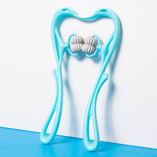 Multifunktionales Nacken Massagegerät mit Rollen - Kreativkauf.SI