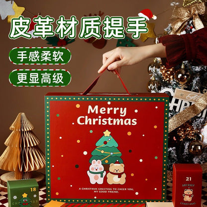 Countdown - Kalenderbox in Überraschungsverpackung - 24 Überraschungen für jeden Tag bis Weihnachten - Si.Kreativkauf