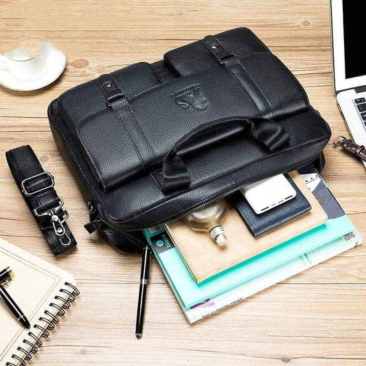 Elegante Herren Aktentasche aus Leder für den modernen Mann - Kreativkauf.SI