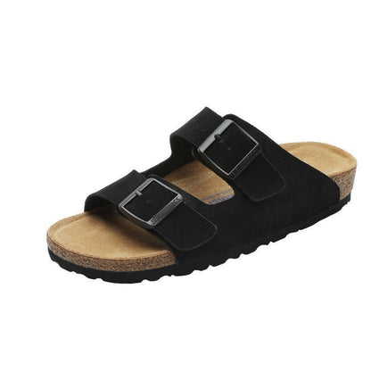 Damen Birkenstock Leder Sandalen mit anatomischem Fußbett und flacher Sohle für optimalen Komfort - Si.Kreativkauf