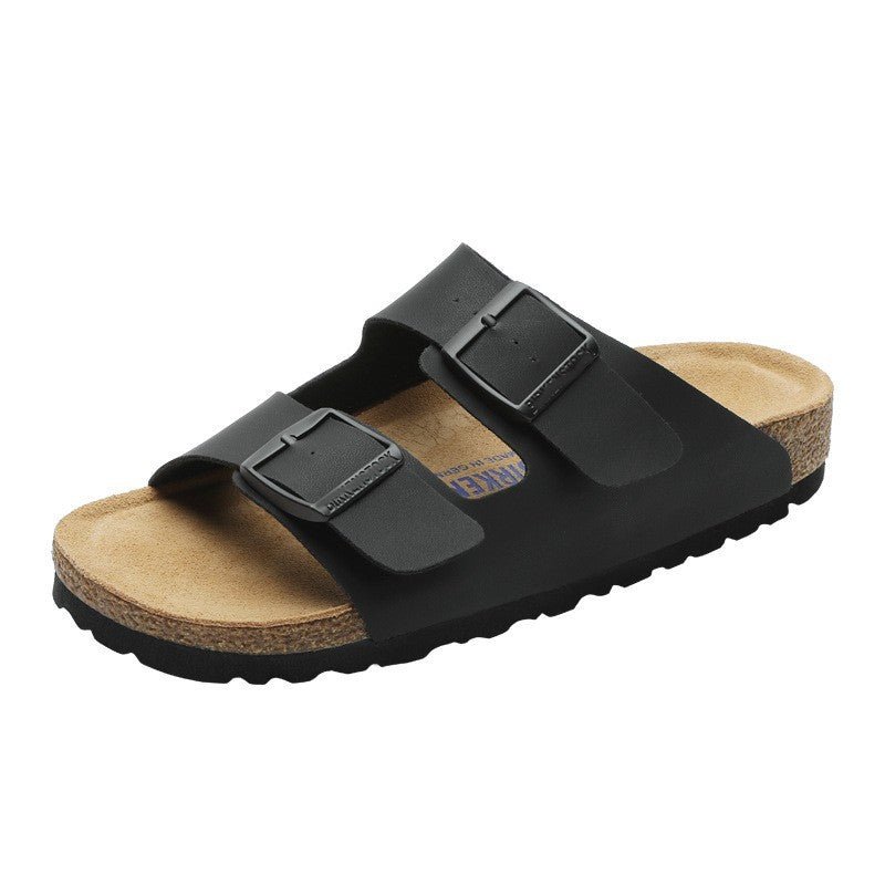 Damen Birkenstock Leder Sandalen mit anatomischem Fußbett und flacher Sohle für optimalen Komfort - Si.Kreativkauf