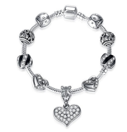 Damenarmband 925 Sterlingsilber mit Kristallanhänger – Elegantes Schmuckstück für jeden Anlass - Si.Kreativkauf